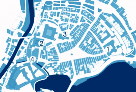 Muzeum Jindřichohradecka - mapa